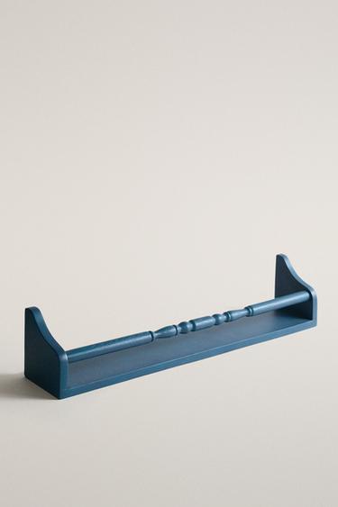 CHILDREN’S LACQUERED WOOD BOOKCASE — Blue 2