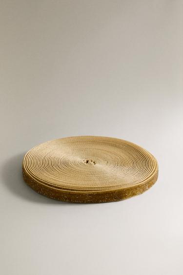 GESCHENKBAND SAMT GLITZER WEIHNACHTEN - Goldfarben von Zara - Bild 0