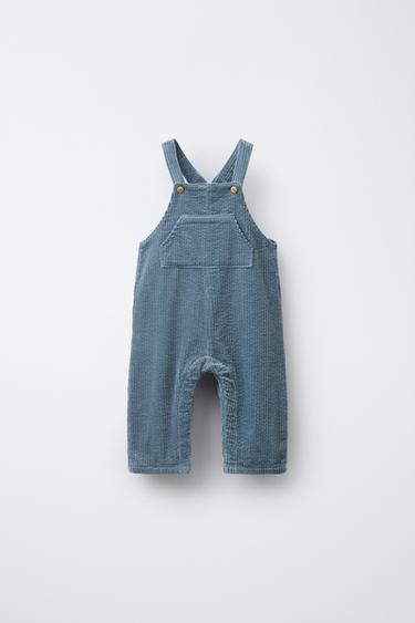 OVEROL PANA GRUESA - Azul de Zara