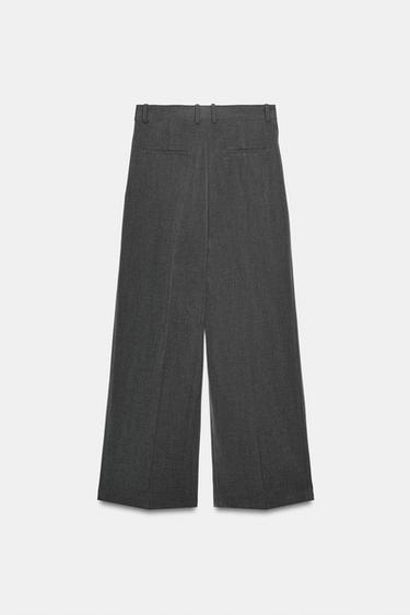 ZW COLLECTION DARTED TROUSERS - Grey by Zara - Image 7