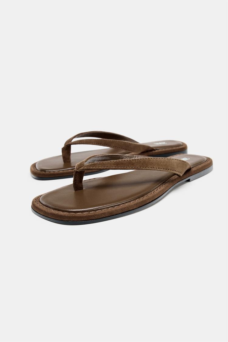 Sandalias de ante con tiras 3