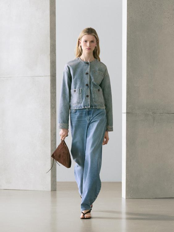 Short denim jacket from Zara - $180