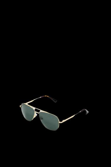Zara AVIATOR STYLE SUNGLASSES LIMITED EDITION - Gold