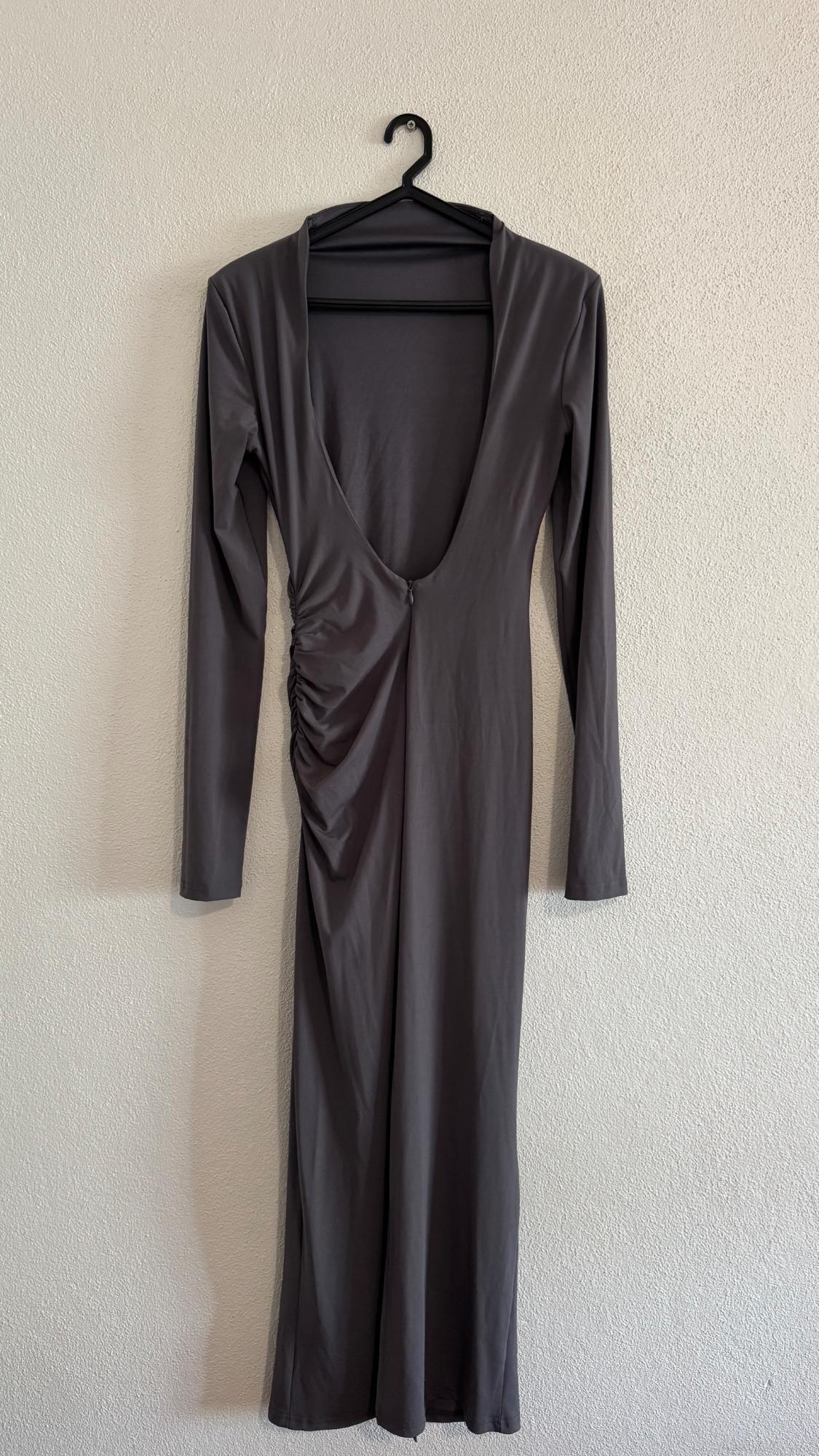 VESTIDO MIDI COM COSTAS ABERTURAS - Image 2