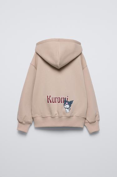 SWEAT À CAPUCHE KUROMI © SANRIO - Beige de Zara - Image 2
