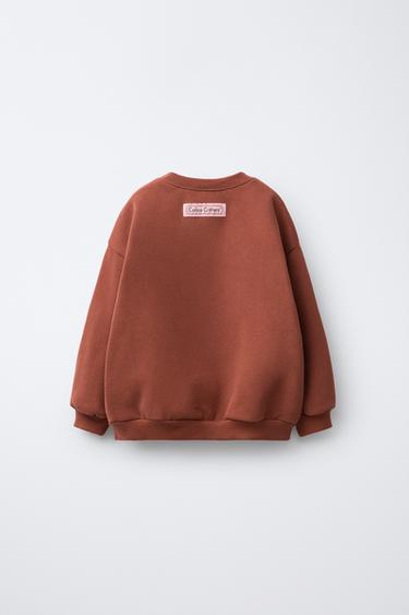 SWEAT AVEC PIÈCE CALICO CRITTERS ® - Marron clair de Zara