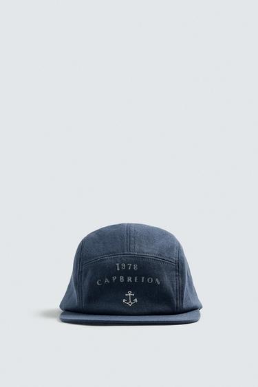 WASHED CAP WITH CONTRAST PRINT - Light blue by Zara - Image 5