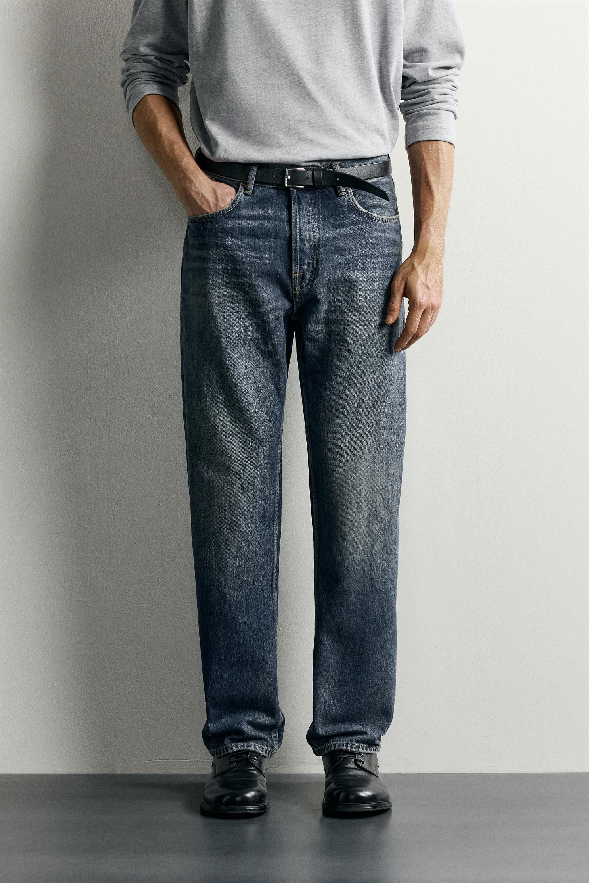 Zara STRAIGHT FIT JEAN görsel 2