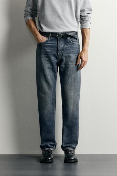 STRAIGHT-FIT JEANS — Blue 2