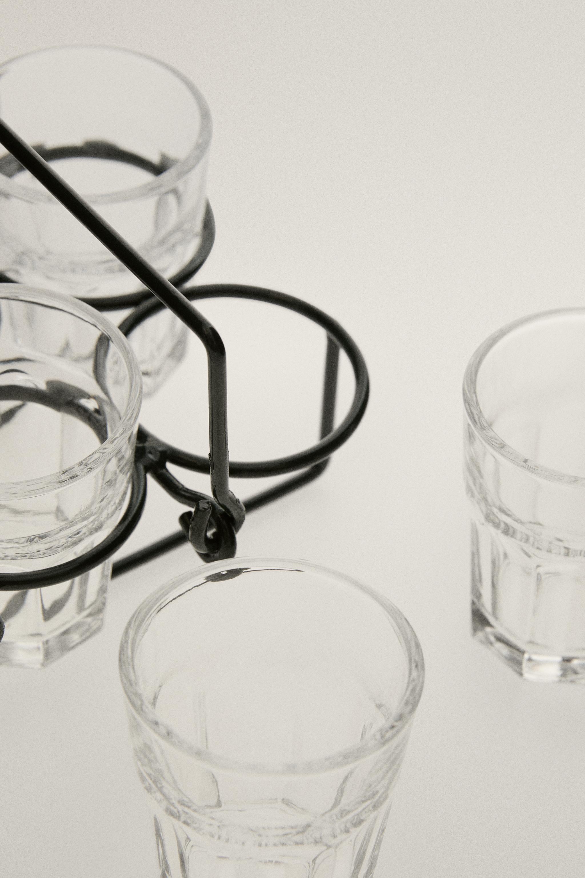 ENSEMBLE VERRES À SHOT EN VERRE POUR NOËL