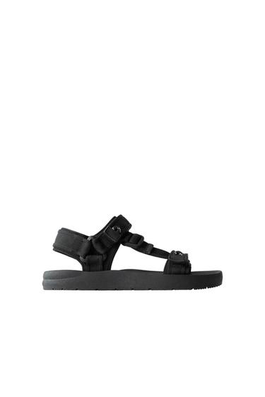 SANDALIA TÉCNICA - Negro de Zara