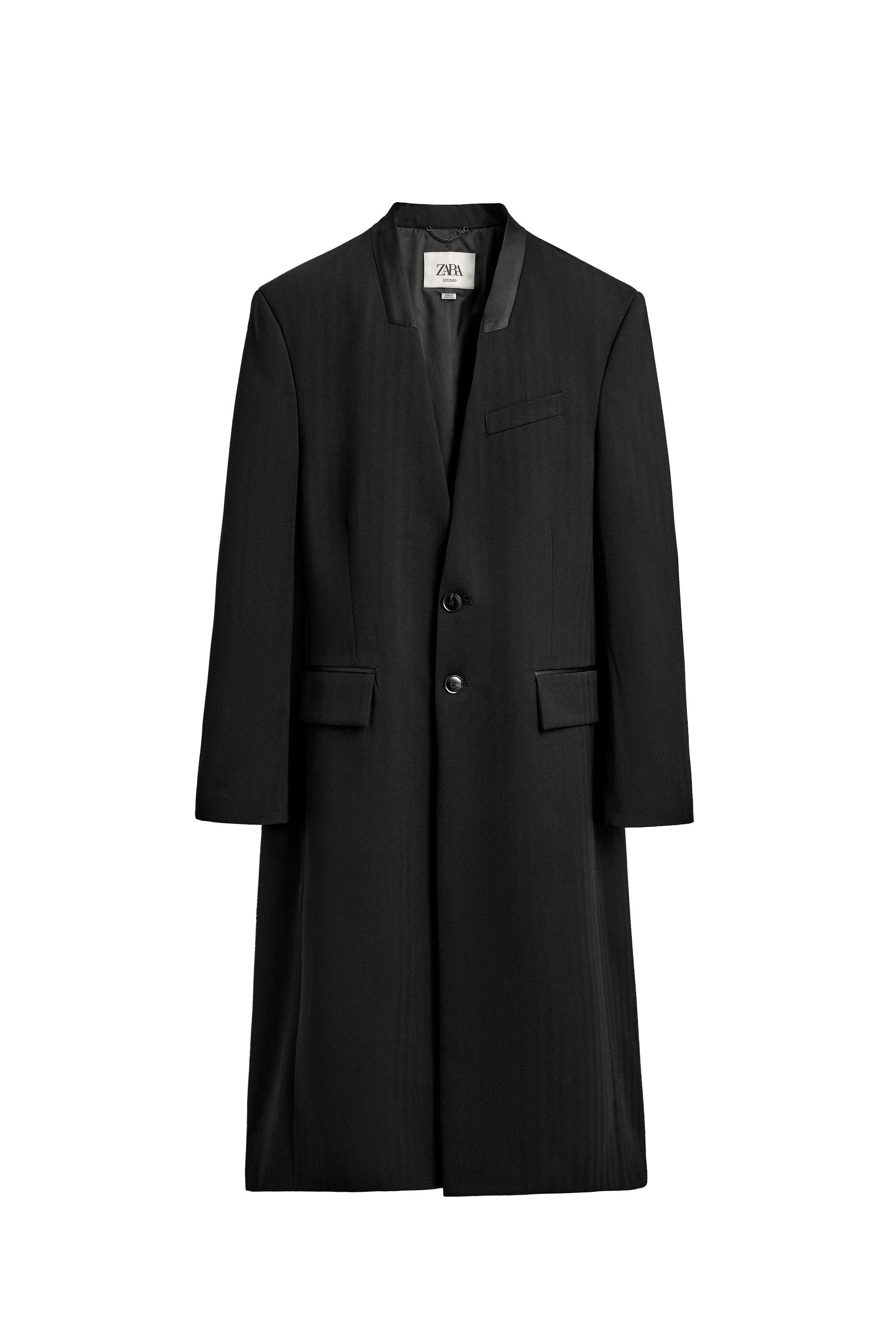 ÇİZGİLİ JAKARLI CEKET