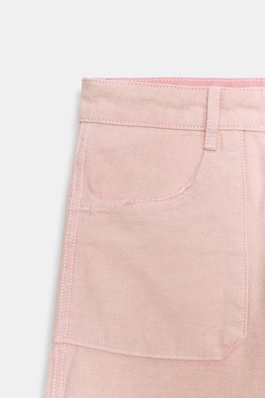 TRF REVERSIBLE MID-WAIST JEANS - Pink by Zara - Image 7