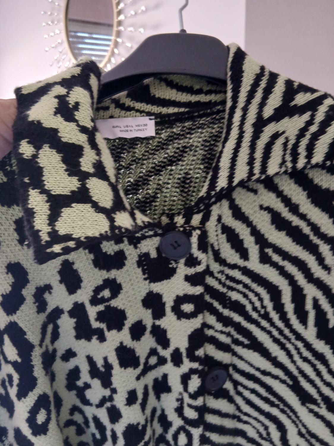 PRINTED KNIT OVERSHIRT - Image 3