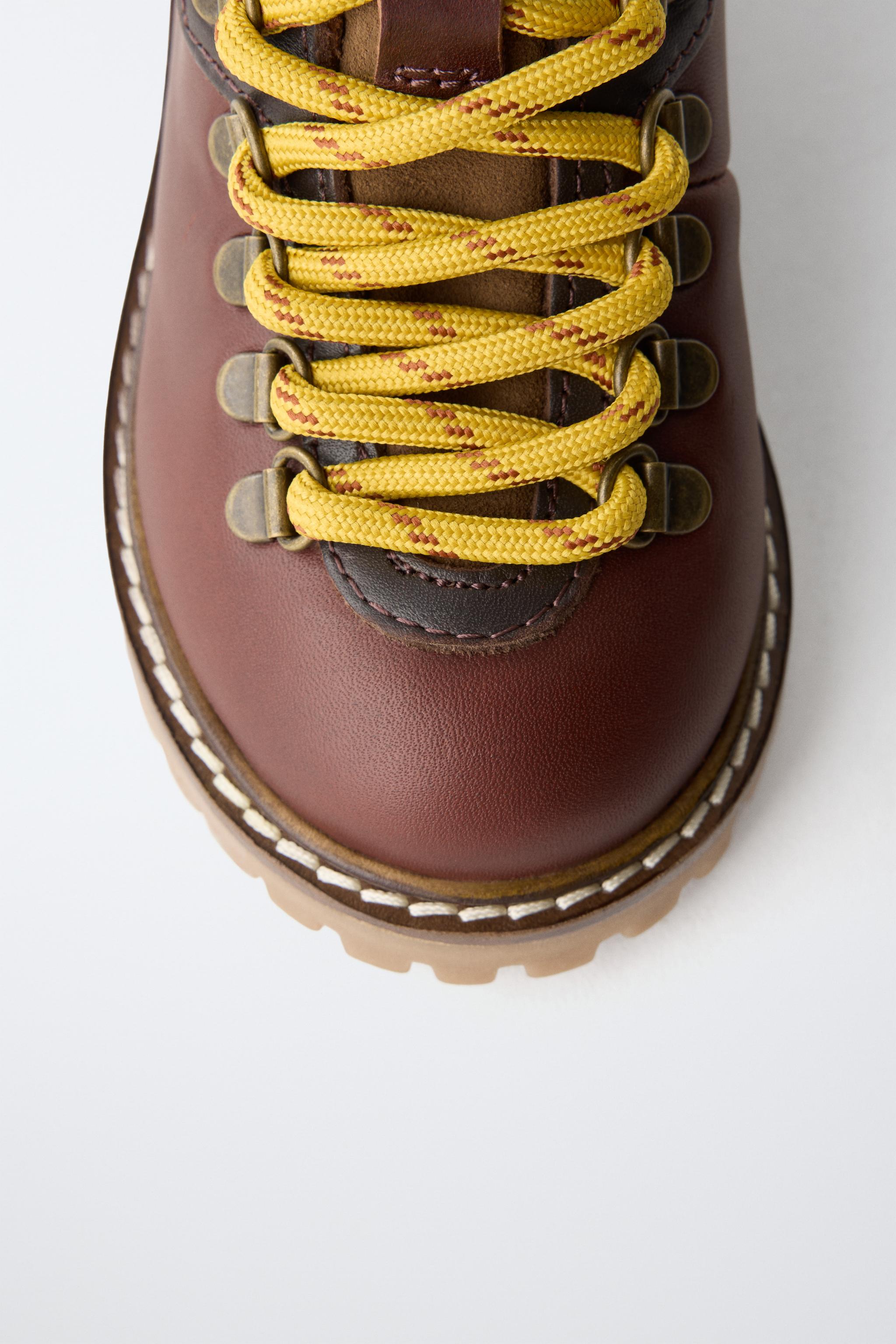 LEATHER MOUNTAIN BOOTS
