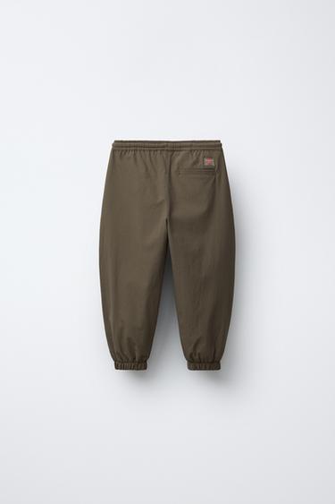 PANTALON DE JOGGING TECHNIQUE - Kaki de Zara - Image 1