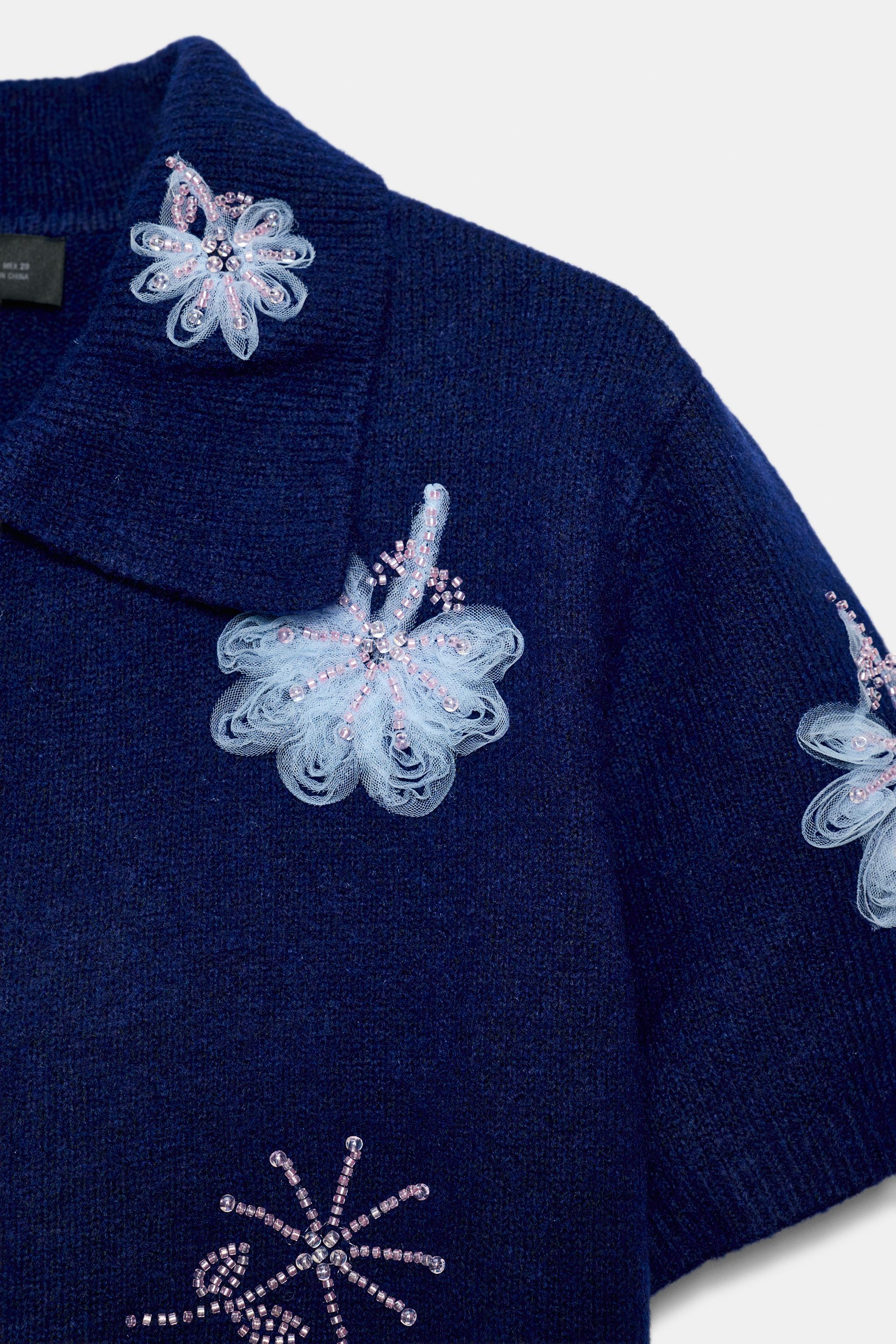 GILET EN MAILLE MANCHES COURTES fantaisie