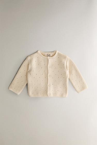 KINDERJACKE TRIKOT - Hellbeige von Zara - Bild 0