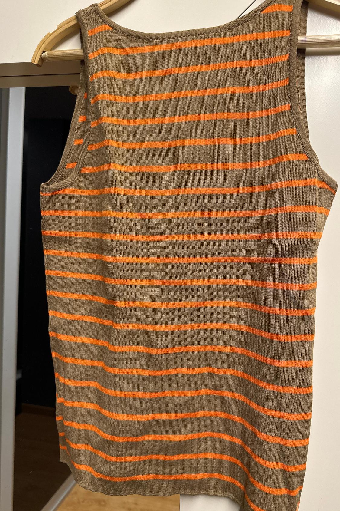 STRIPED KNIT TOP - Image 2
