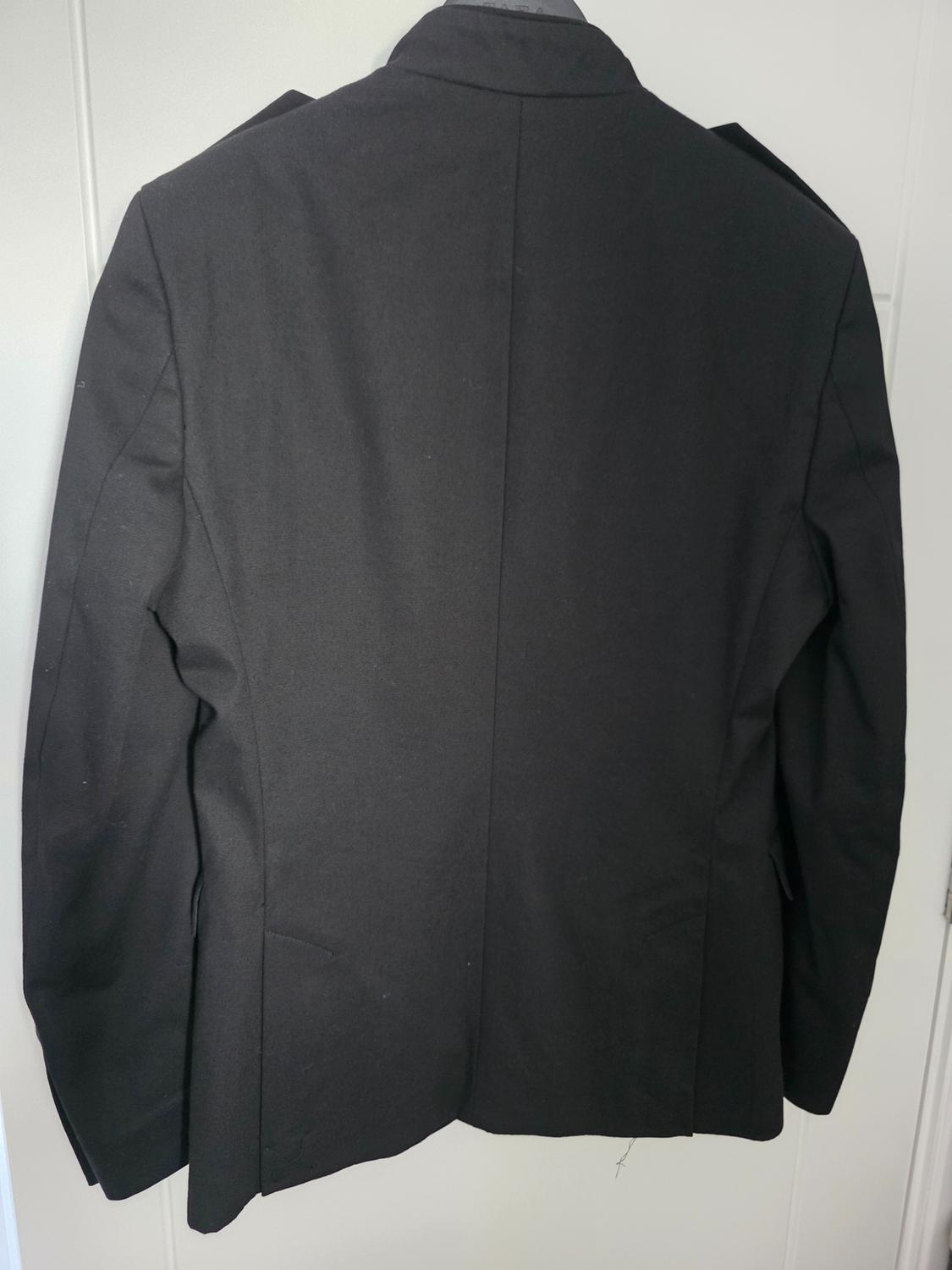 BLACK BLAZER WITH MILITARY DETAILS - Image 6