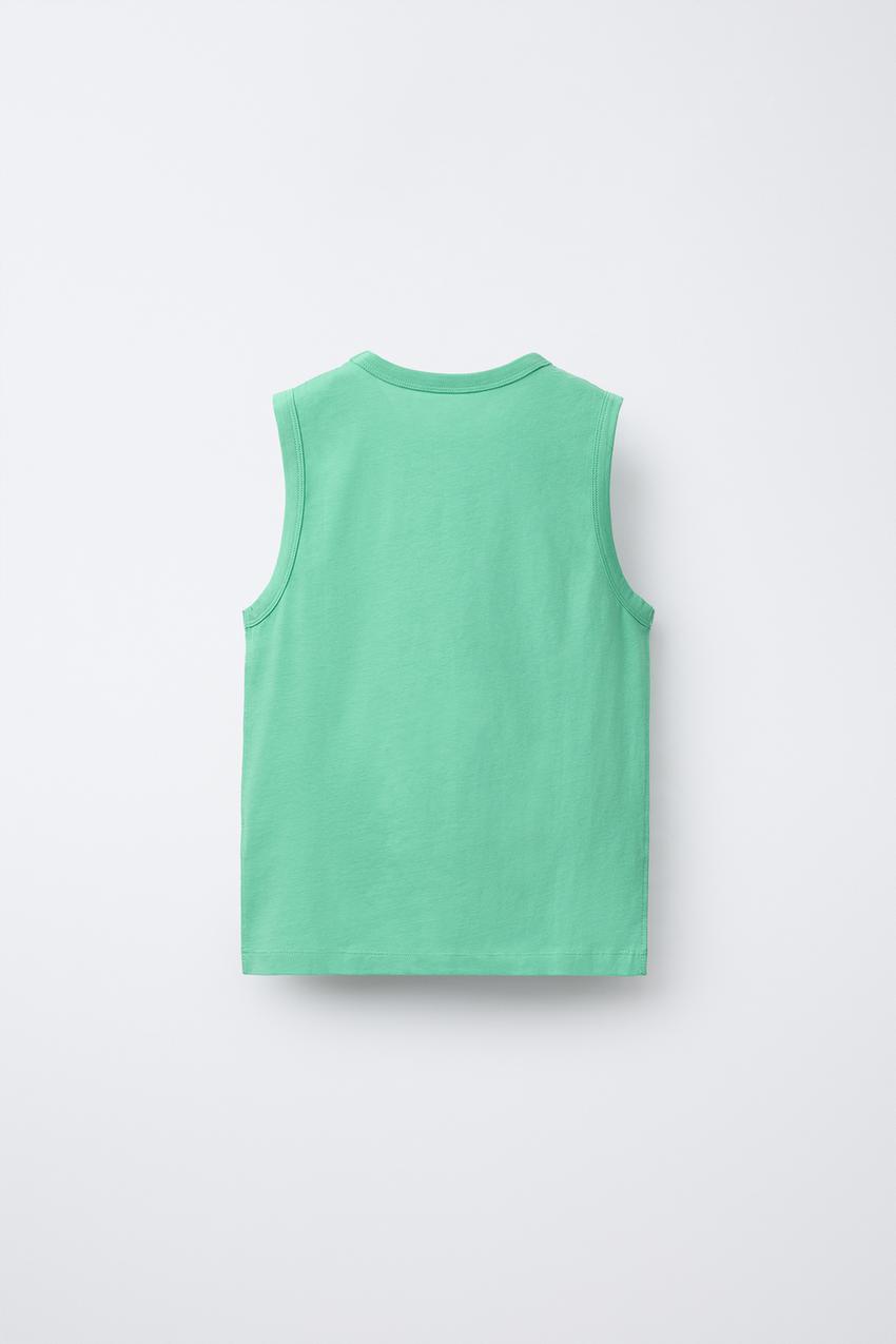 SLEEVELESS LOGO T-SHIRT