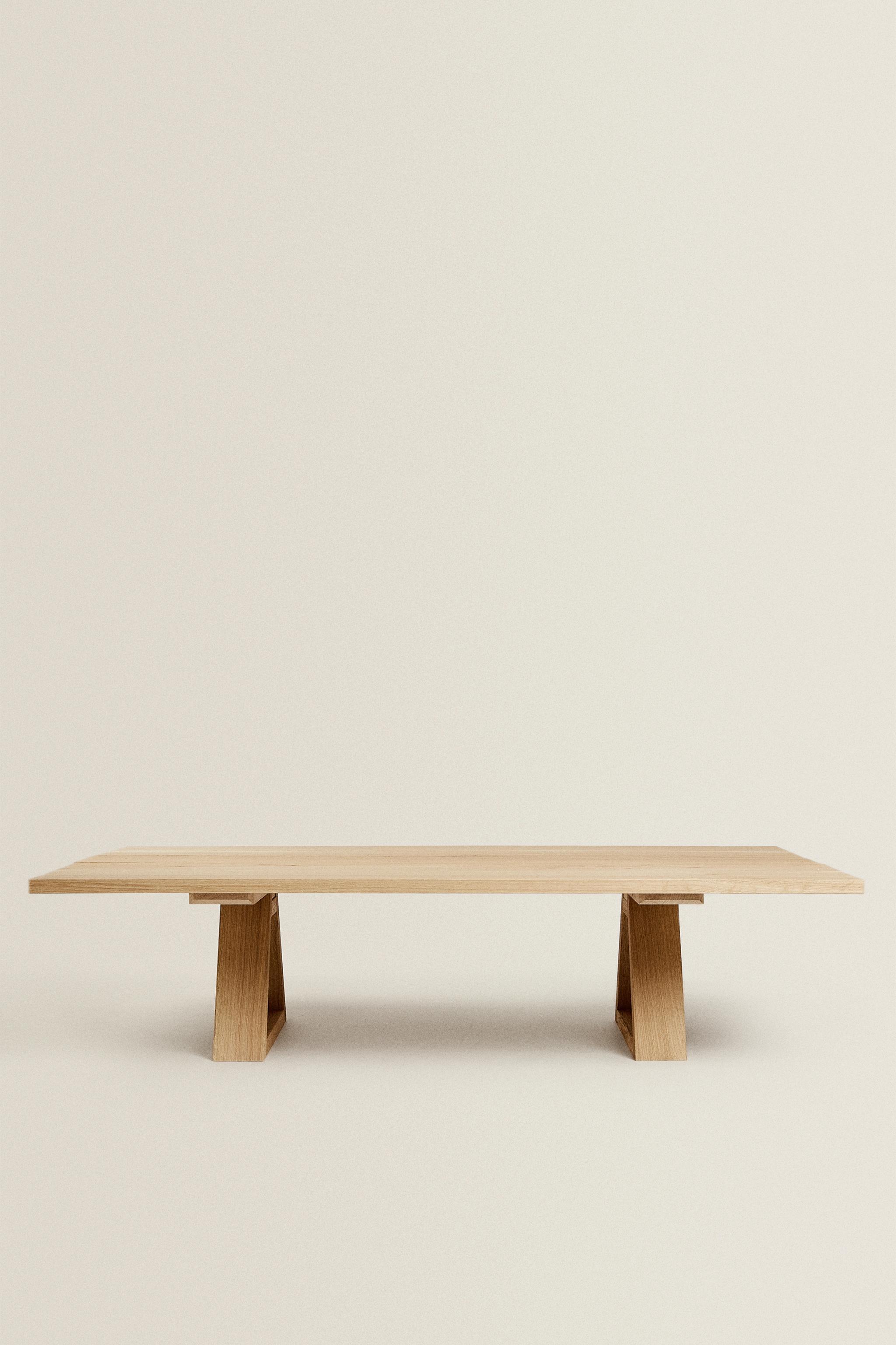 OAK COFFEE TABLE - Brown | ZARA United States