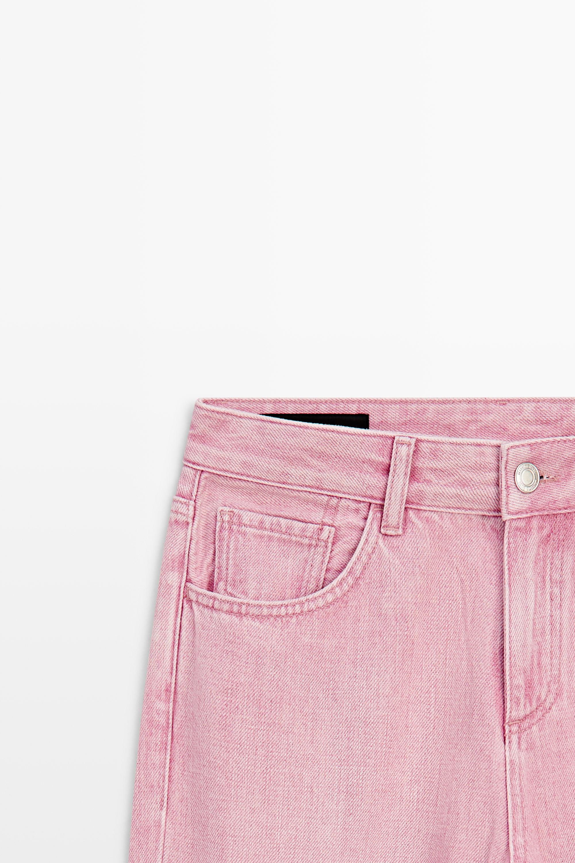 Jean straight taille basse