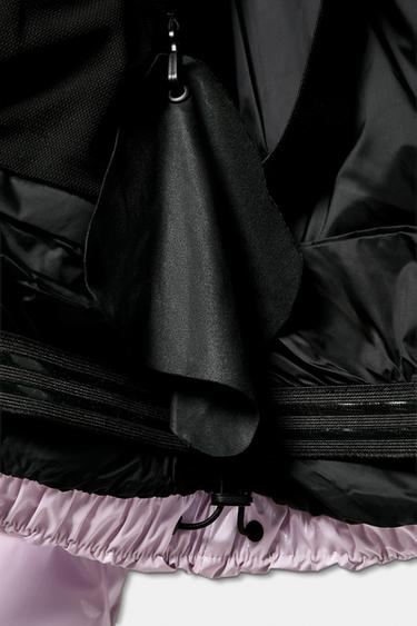 QUILTED ANORAK WITH 80% DOWN 20% FEATHER, WATER-RESISTANT, WINDPROOF, RECCO® TECHNOLOGY, SKI COLLECTION - Pink by Zara - Image 13