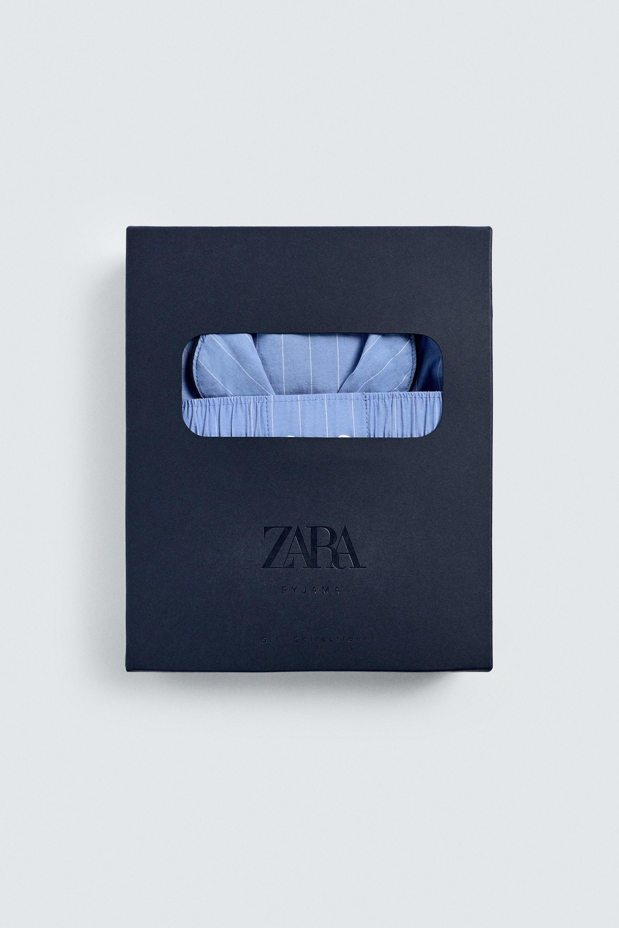 PAJAMA SET WITH CONTRAST PIPING