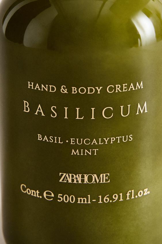 (500 ML) CRÈME POUR LES MAINS ET LE CORPS BASILICUM - Vert menthe de Zara - Image 4