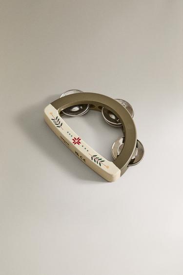 CHILDREN’S CHRISTMAS TAMBOURINE TOY - Multicoloured by Zara - Image 1