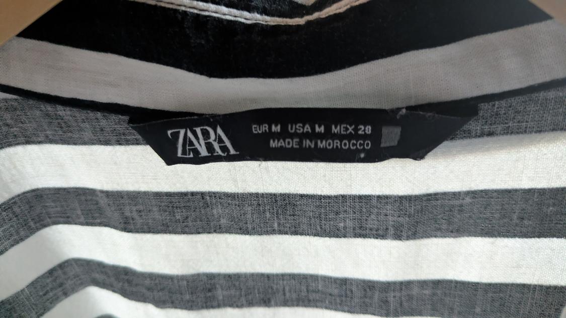 STRIPED LINEN BLEND SHIRT - Image 4