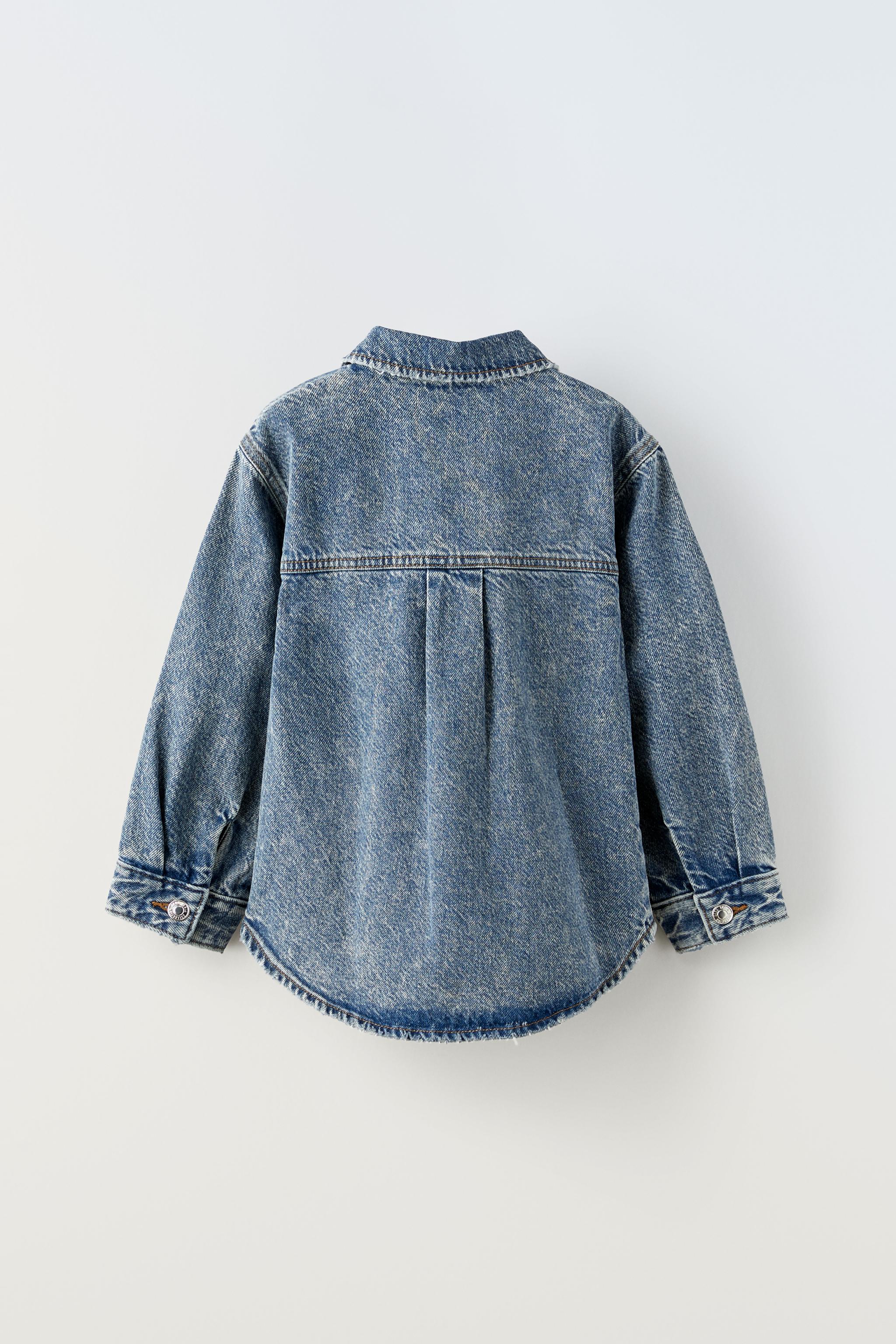 Zara denim hot sale shirts