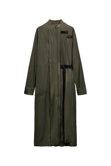 PLEATED SHIRTDRESS ZW COLLECTION