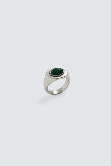 BAGUE CHEVALIÈRE PIERRE - Argent de Zara - Image 3