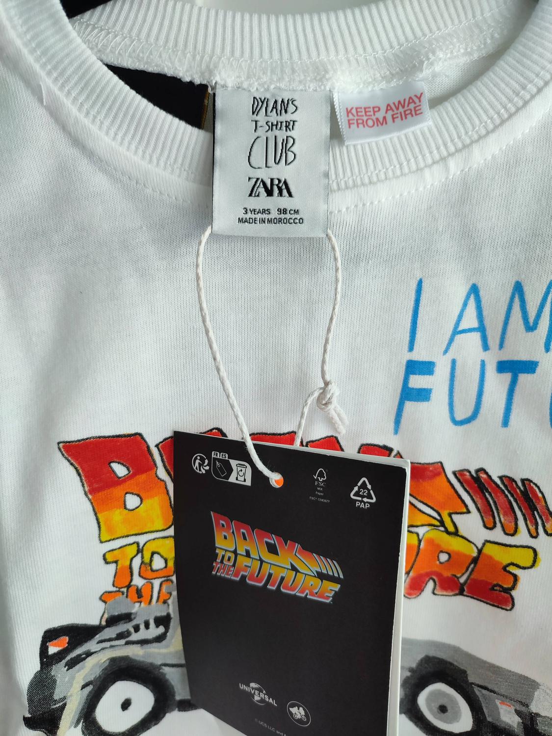 BACK TO THE FUTURE© X DYLAN´S T-SHIRT CLUB X ZARA ILLUSTRATION T-SHIRT - Image 3