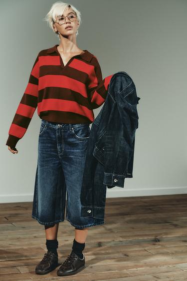 TENNIS EN CUIR - Marron de Zara - Image 1