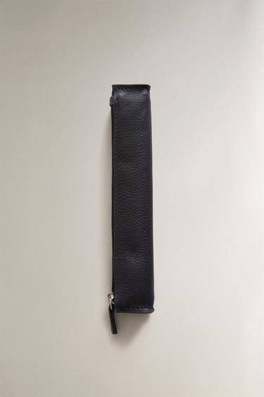 MINI LEATHER CASE - Blue by Zara - Image 0