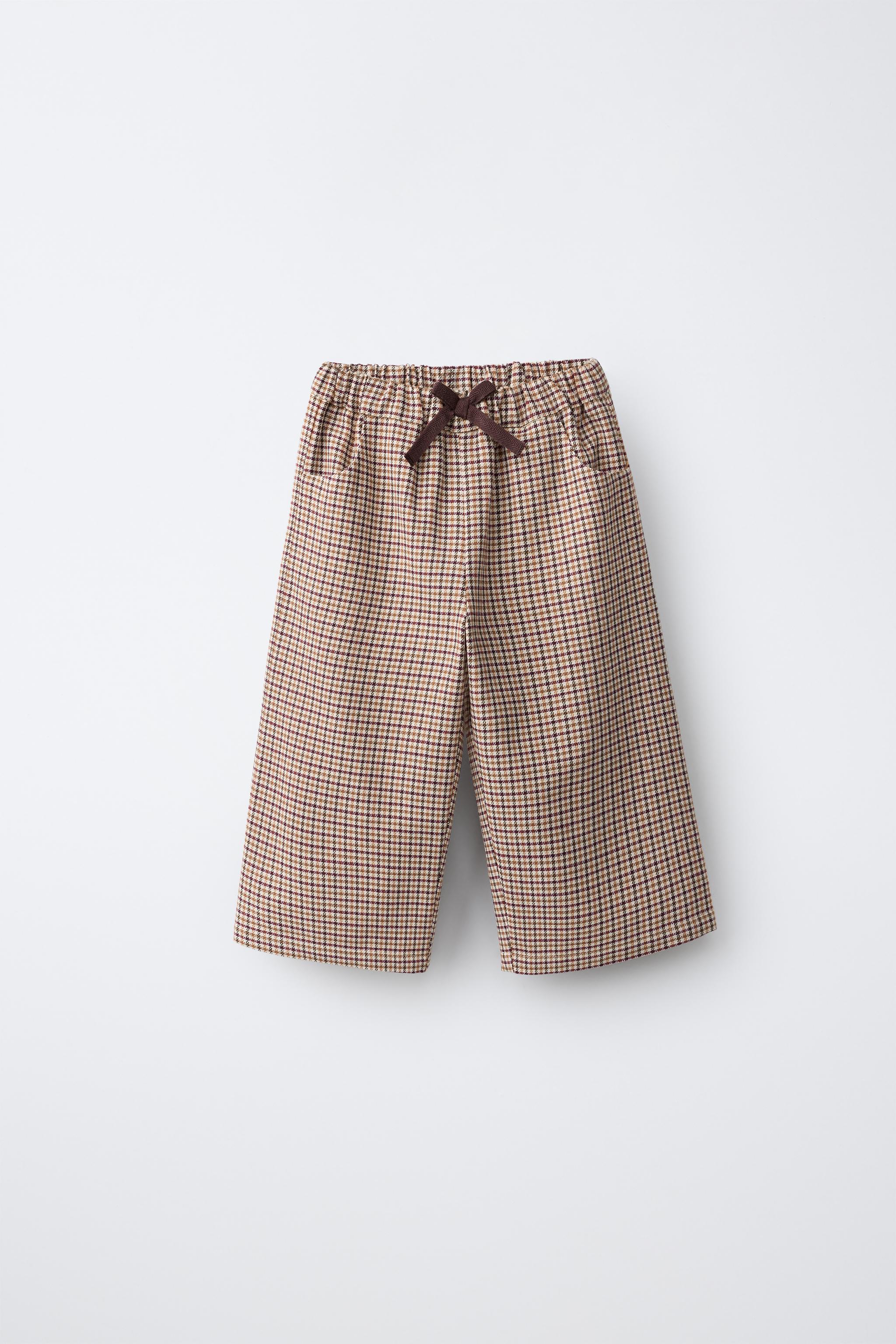 PANTALÓN CULOTTE CUADRITOS