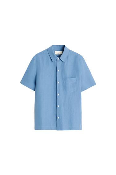 Zara LINEN - SILK SHIRT - 981