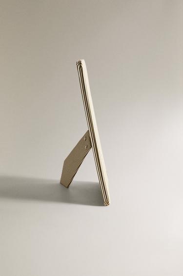 CADRE PHOTO ENFANT RAYURES GRAND - Vert de Zara - Image 2