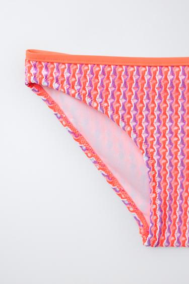 6-14 ANS/ BIKINI TEXTURÉ - Rose fluo de Zara - Image 3