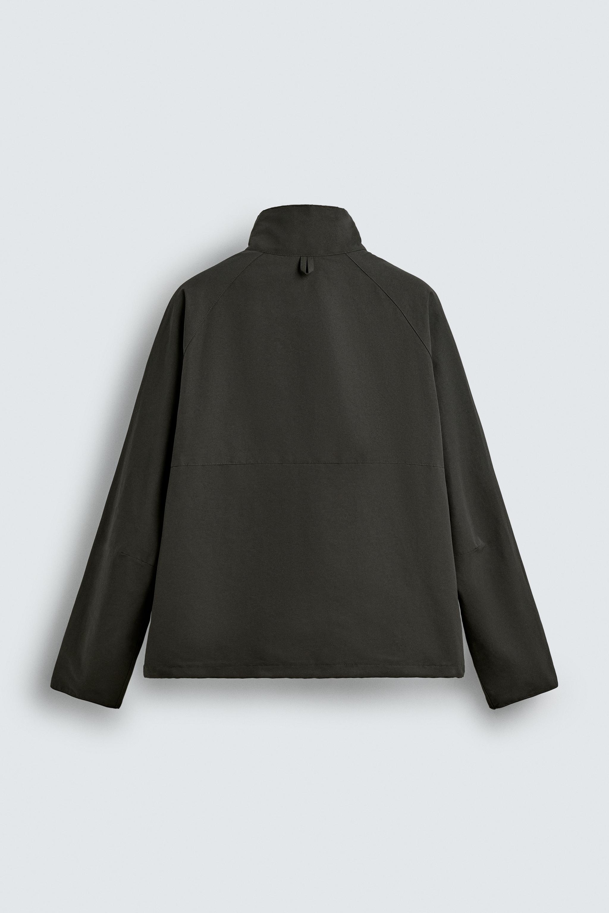 COTTON BLEND TECHNICAL JACKET