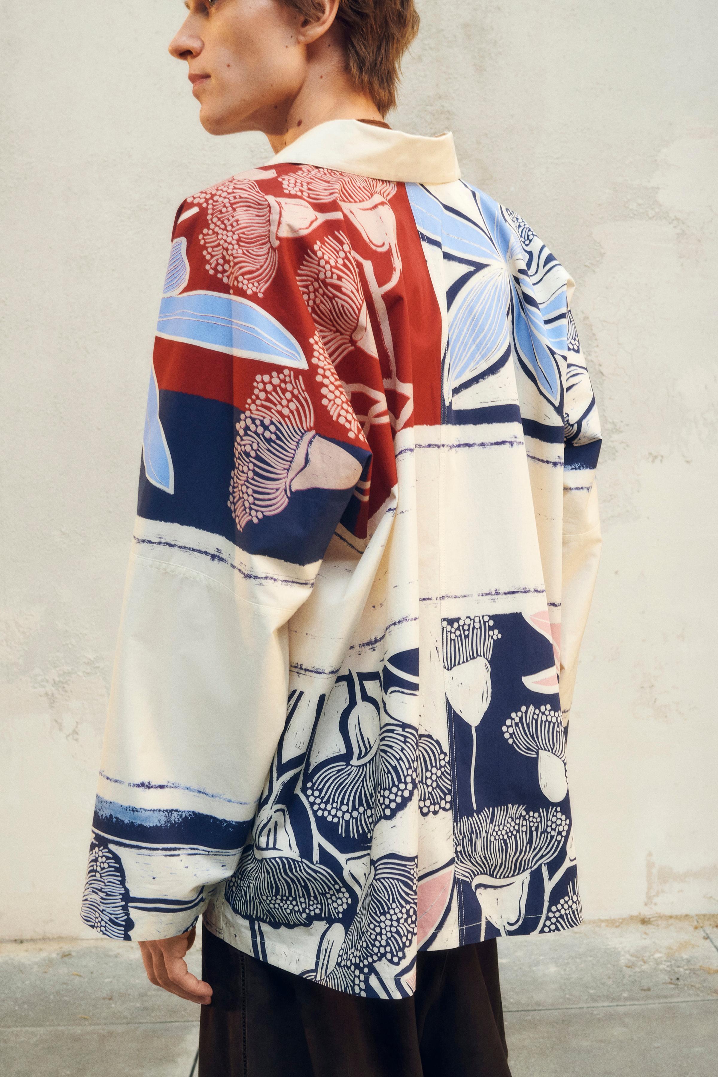 【ZARA】LIMITED EDITION フラワー柄シャツ 4389/018/020 ZARA】LIMITED EDITION フラワー柄シャツ 4389/018/020 (ZARA