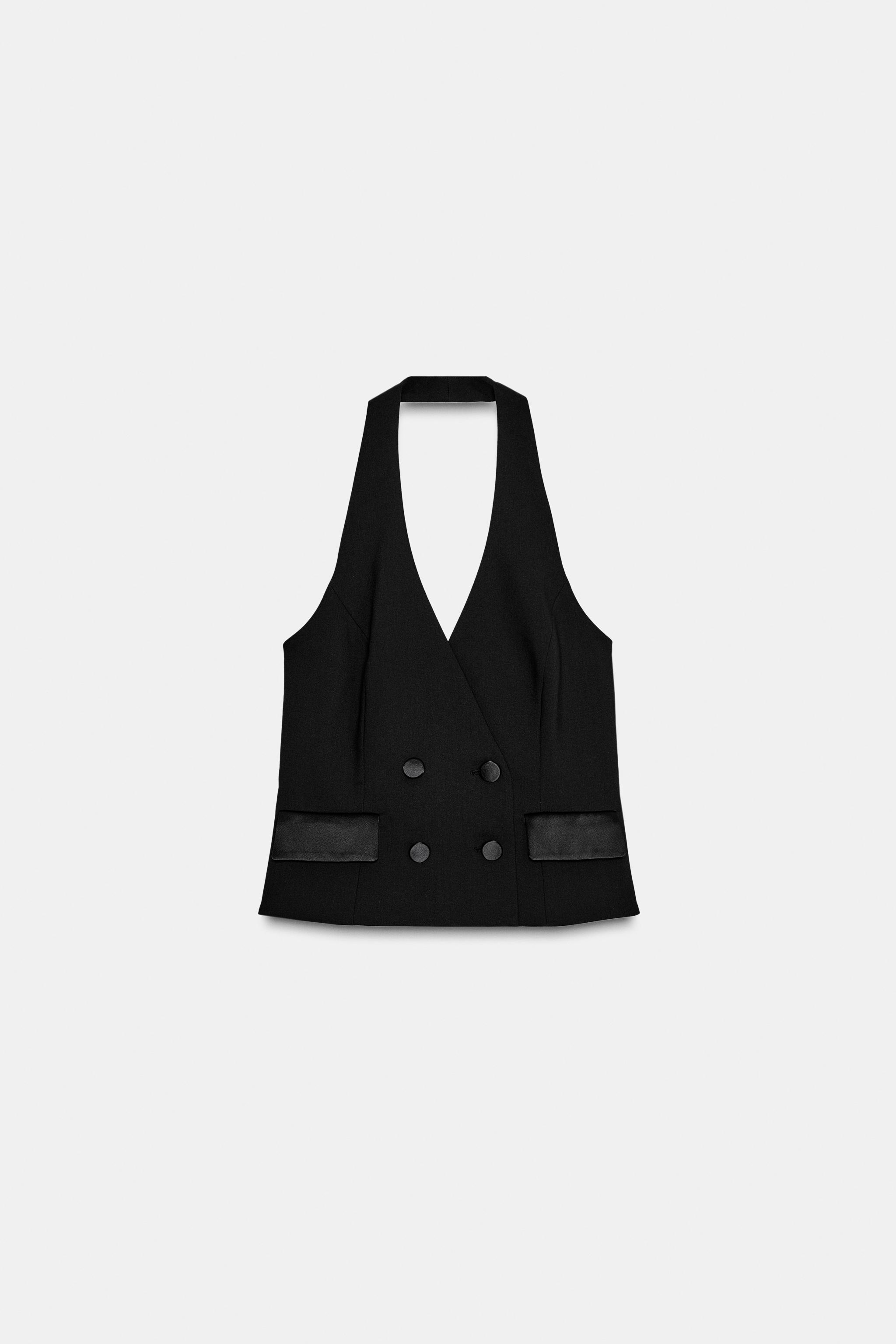 HALTER TUXEDO WAISTCOAT