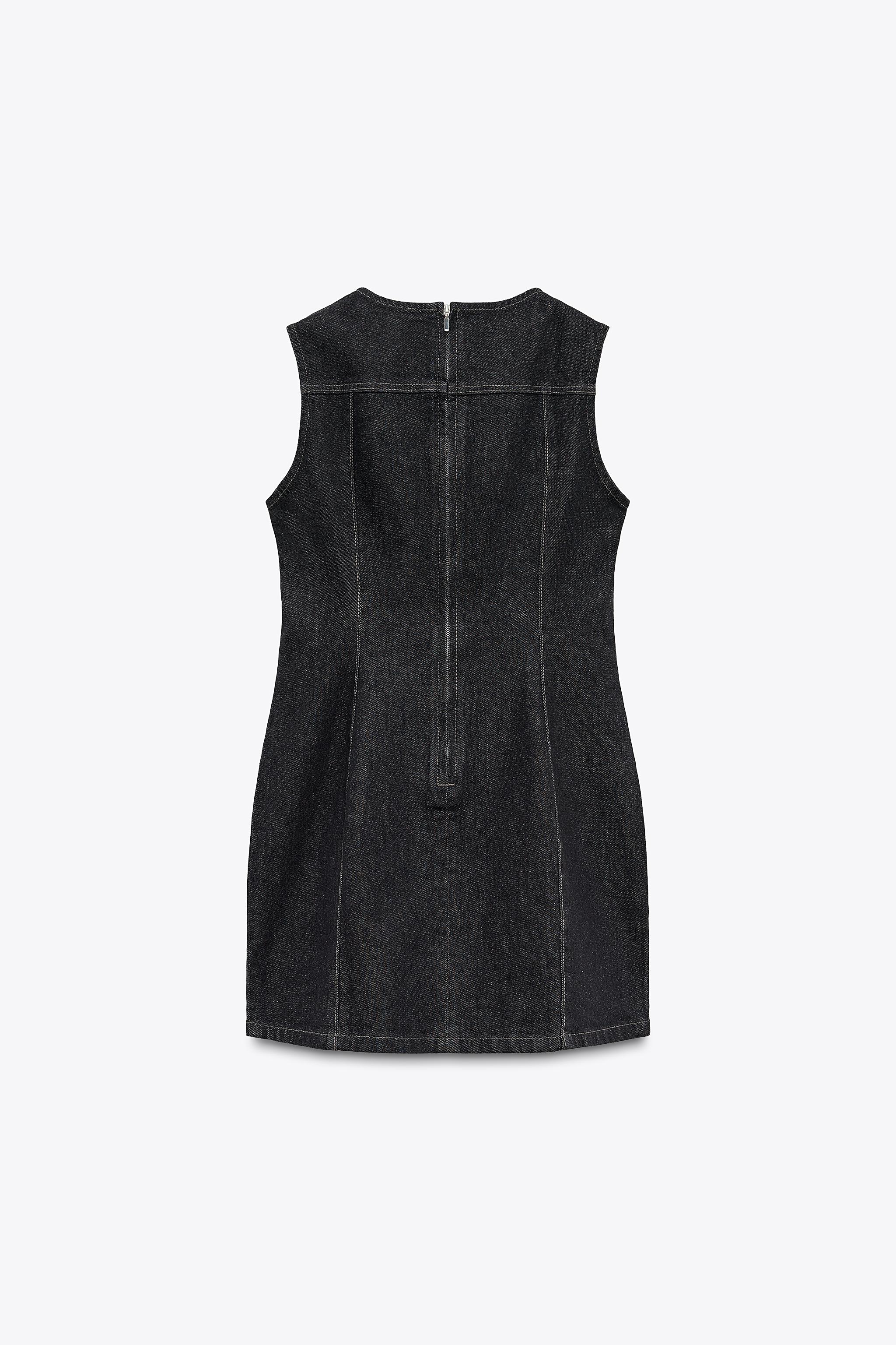 ROBE COURTE EFFET JEAN