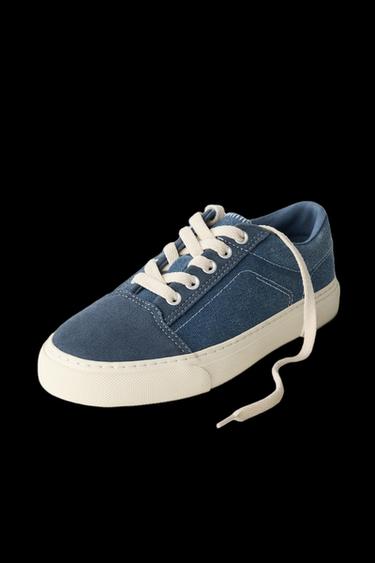 DENIM-SNEAKER - Blau von Zara