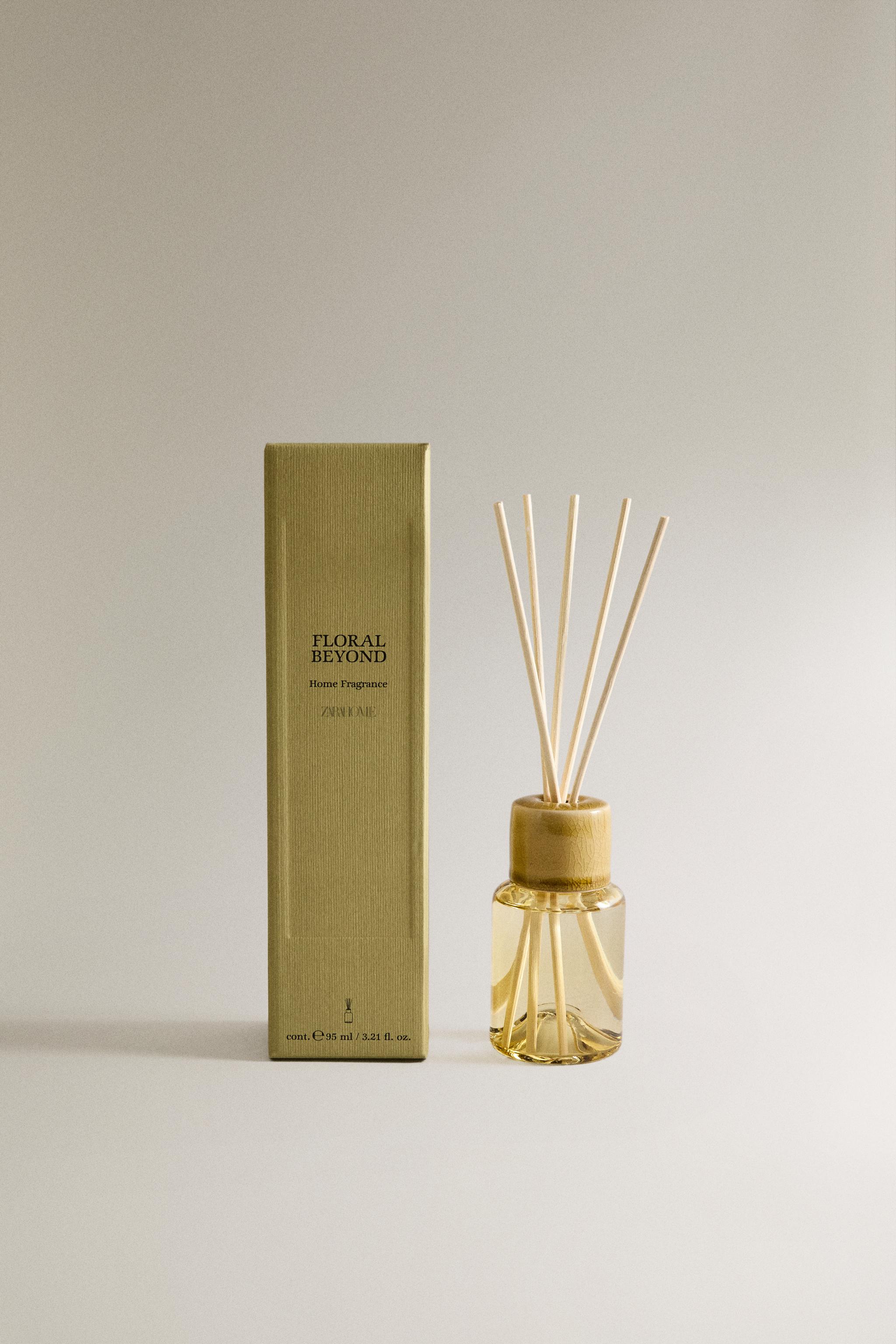 (95 ML) FLORAL BEYOND SCENTED REED DIFFUSERS — Light red
