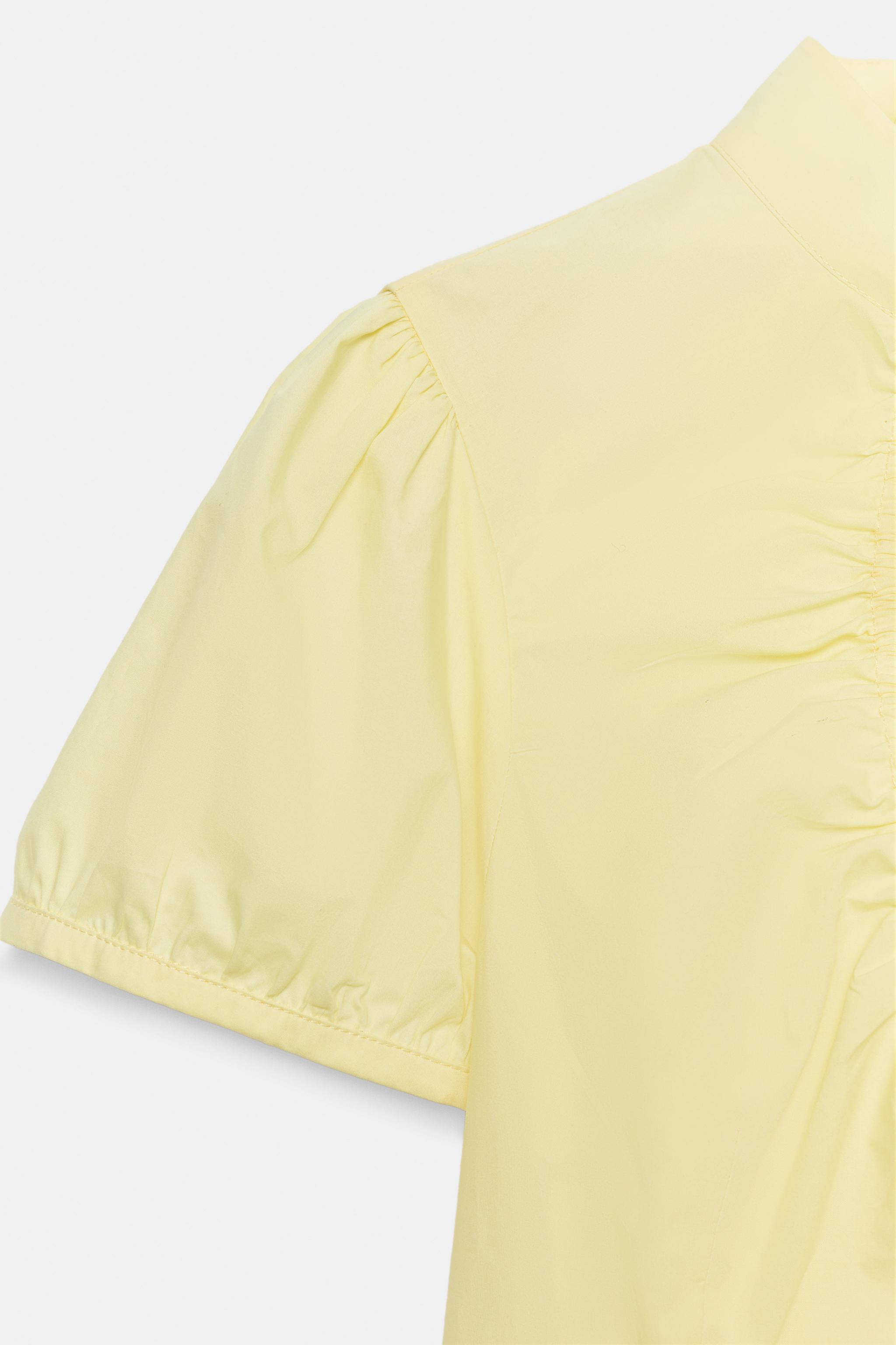 TIED POPLIN TOP