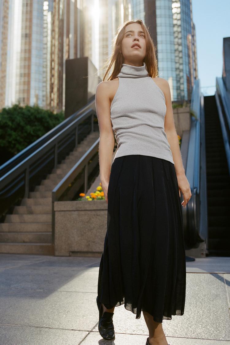 ZW COLLECTION FLOWING COMBINED SKIRT